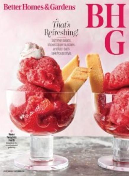 Better Homes and Gardens USA July August 2025 