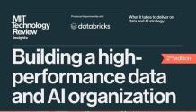 MIT Technology Review Insights Building a high-performance data and AI organization 28754039