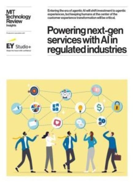 MIT Technology Review Insights - Powering next-gen services with AI in regulated industries, 2025 1020922