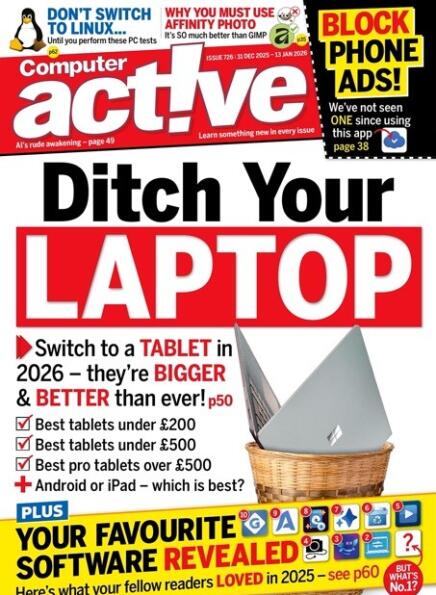 Computeractive - Issue 726, 31 December 2025 - 13 January 2026 28754016
