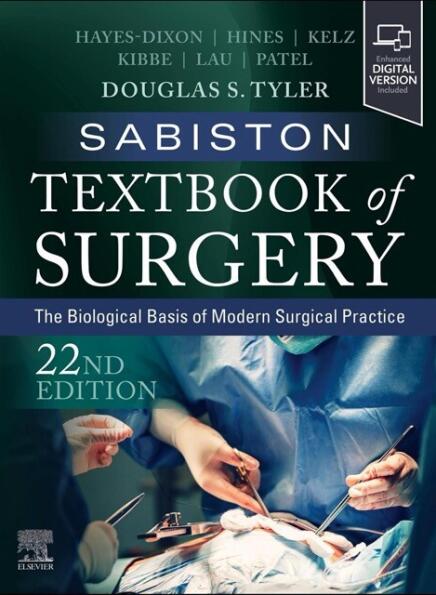 Sabiston Textbook of Surgery/ The Biological Basis of Modern Surgical Practice, 22nd Edition 39257501 