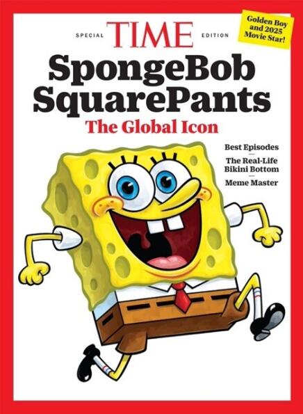 TIME Special Edition/ SpongeBob Square Pants - The Global Icon 2025 28754061