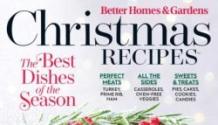 Better Homes and Gardens USA Christmas Recipes 2025 