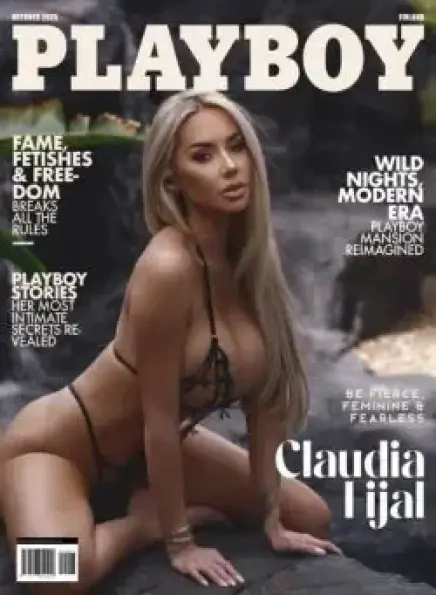 Playboy Finland october 2025 