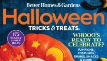 Better Homes and Gardens USA Halloween Tricks and Treats 2025 